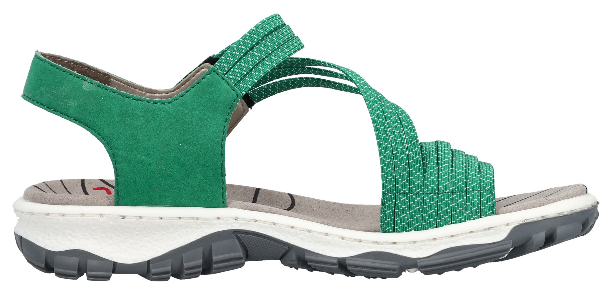 Sandales de randonnée Rieker en vert