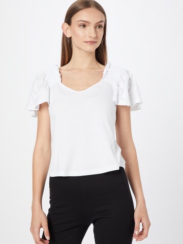 IMPERIAL - Camiseta en blanco: frente