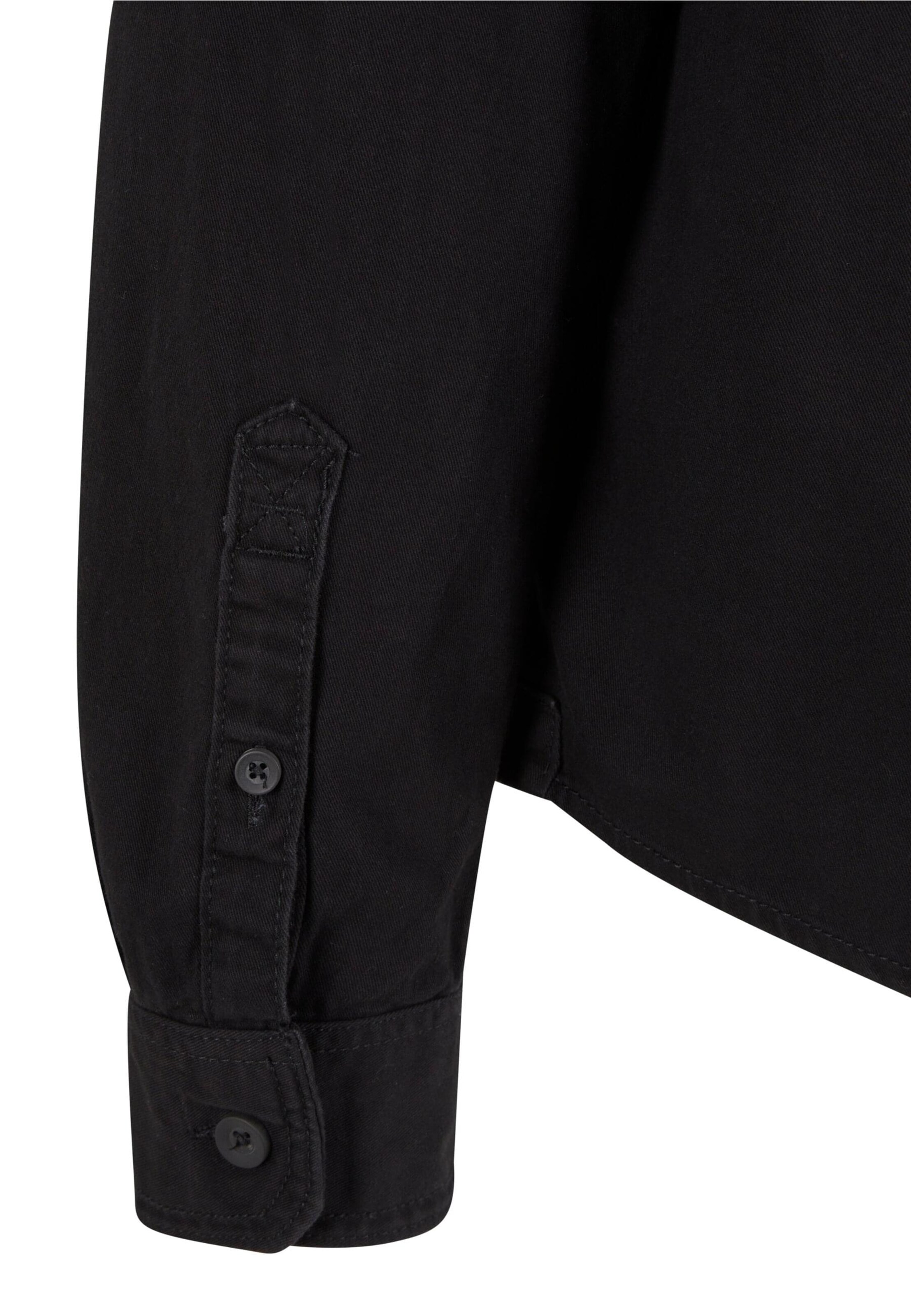 Mister Tee Comfort Fit Hemd 'Always Watching' in Schwarz