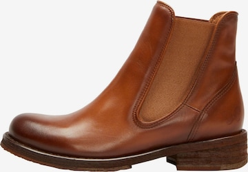 FELMINI Chelsea Boots 'Cooper ' in Brown: front