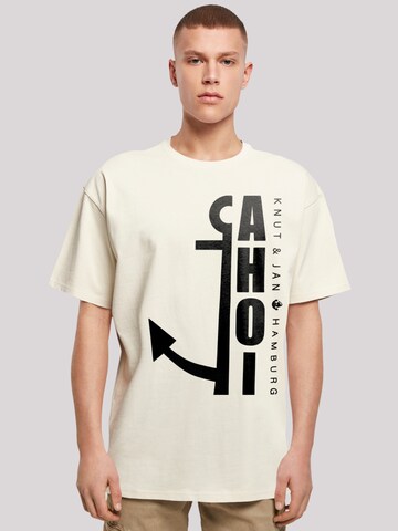 F4NT4STIC Shirt in Beige: voorkant