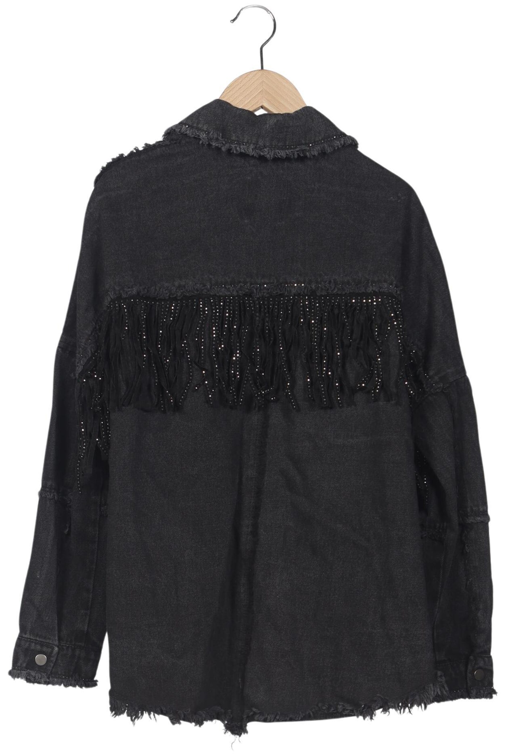 ZARA Jacket & Coat in XS in Black