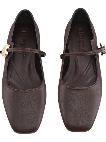 Limoya Strap ballerina in Brown