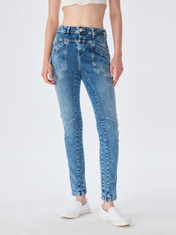 LTB Skinny Jeans 'Marle X B' in Blauw: voorkant