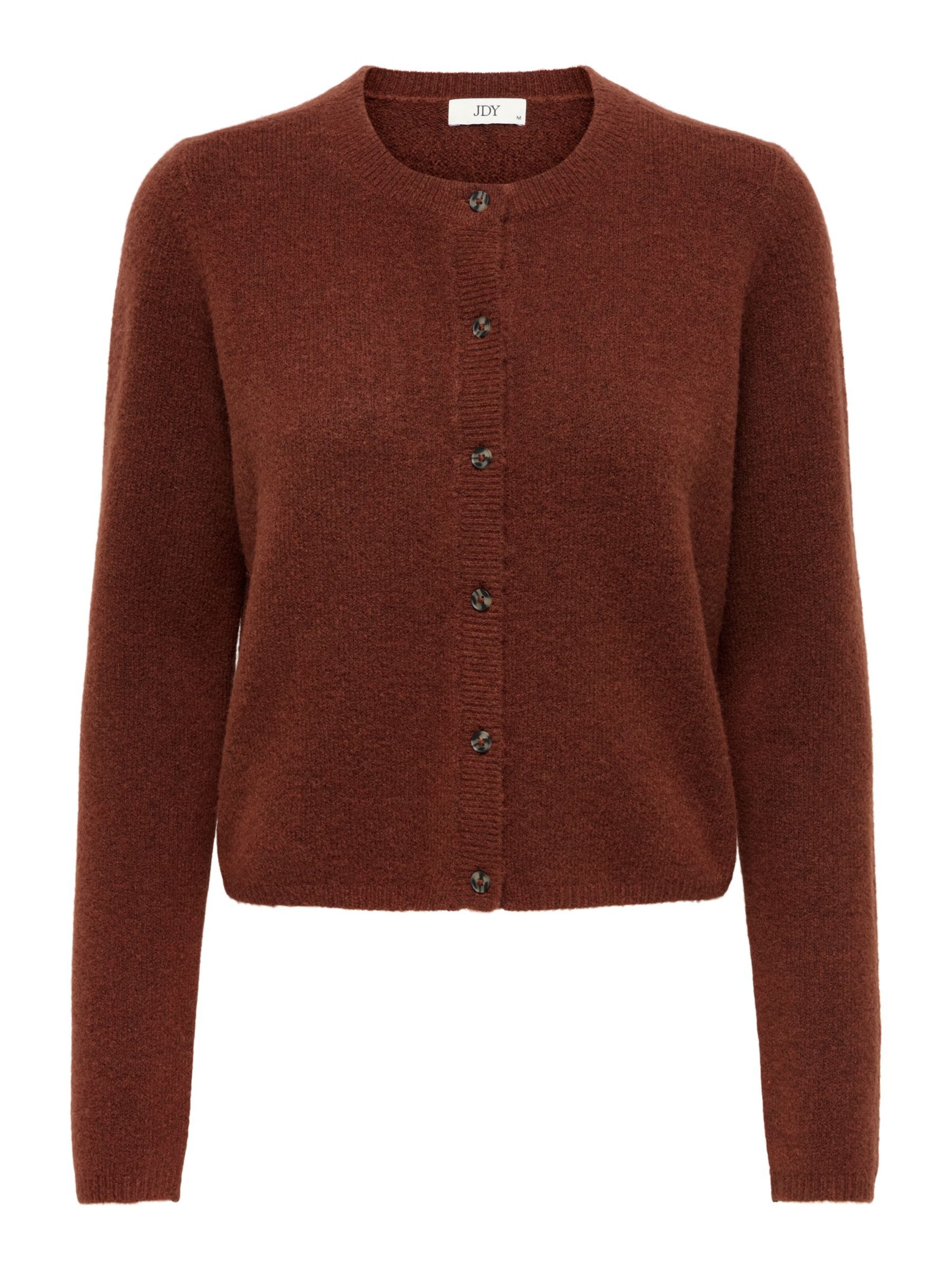 JDY Strickjacke 'JDYChloe' in XS in braun, Produktansicht