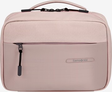 SAMSONITE Toiletry Bag 'Stackd' in Pink: front
