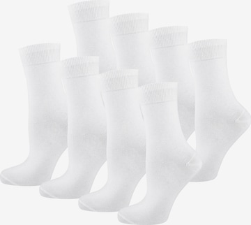Nur Die Sokken in Wit: voorkant