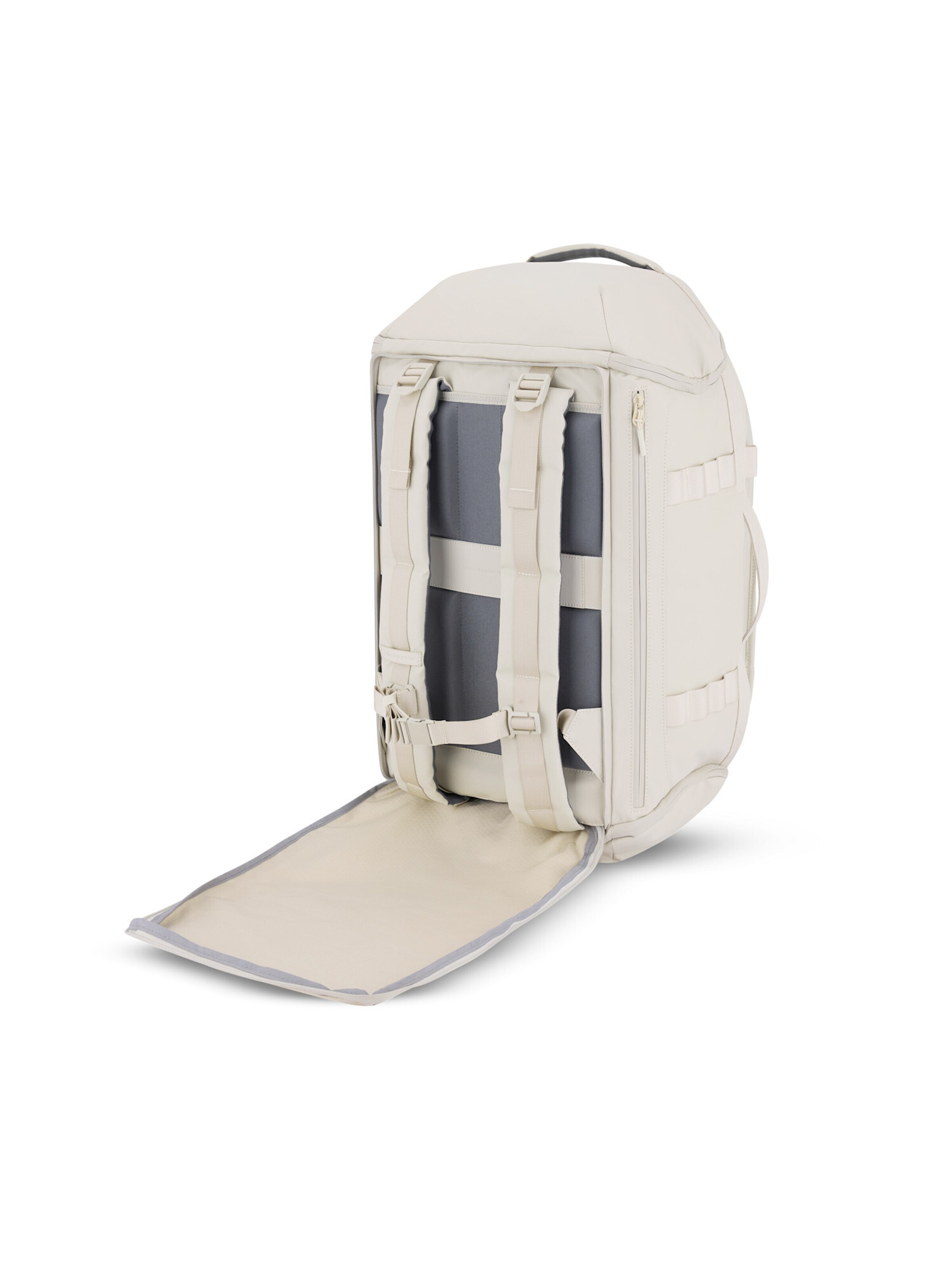 Kapten & Son Potovalna torba 'Lisbon Duffle Backpack Medium' | bež barva