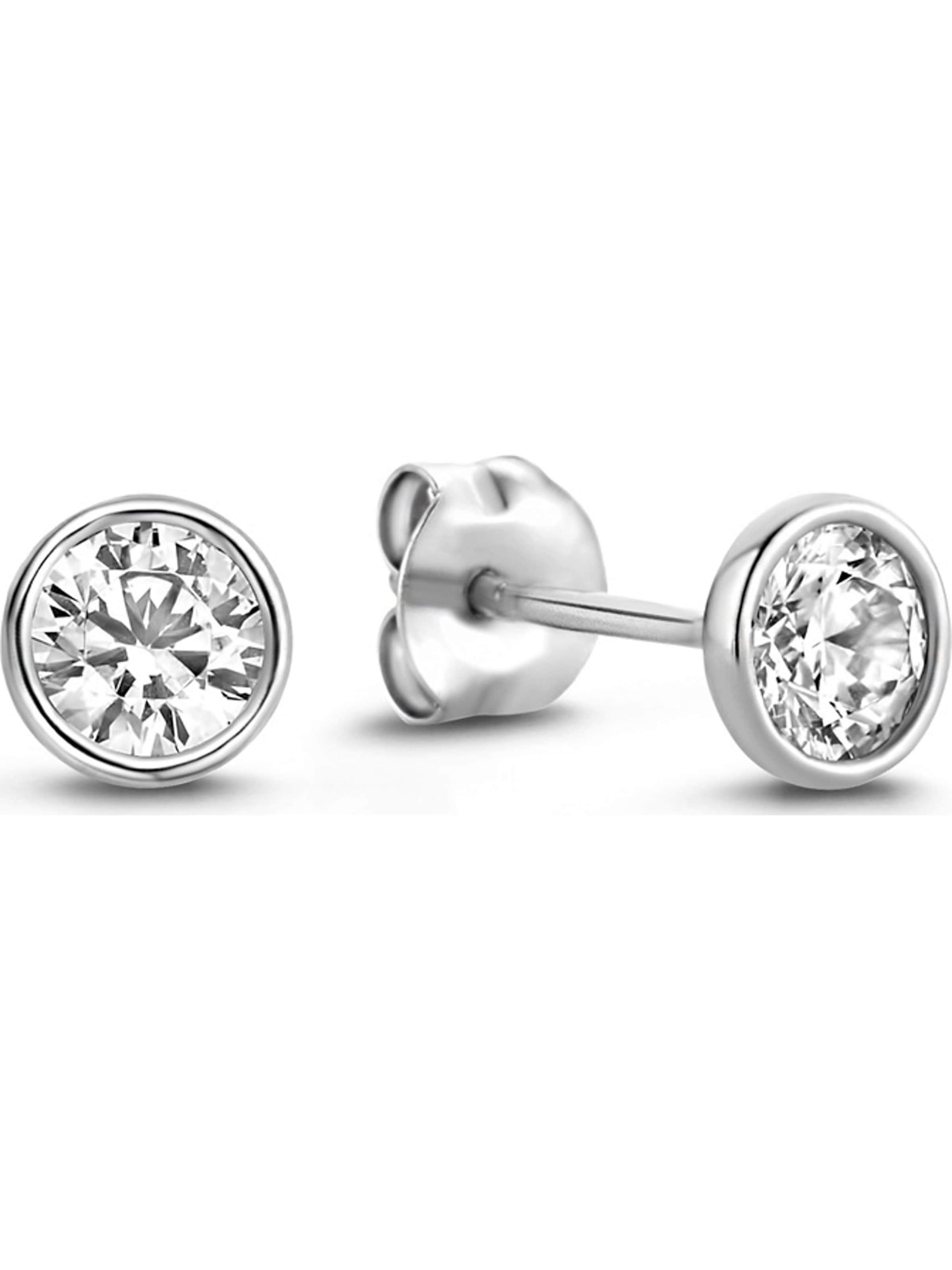 Isabel Bernard Oorbellen in Zilver: voorkant