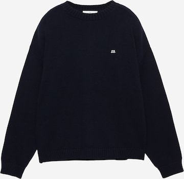 Pull&Bear Neulepaita 'PACIFIC' värissä sininen: etupuoli