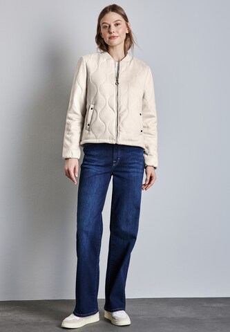 STREET ONE Velours Steppjacke in Beige