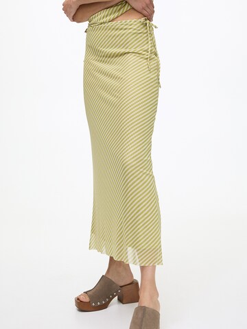 Jupe Pull&Bear en beige : devant