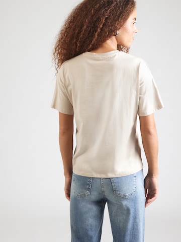 QS - Camiseta en beige