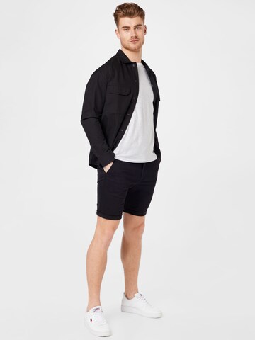 Tommy Jeans Regular Shorts 'Scanton' in Schwarz