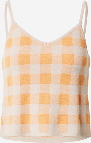 Tops en tricot 'UDELE' Aware en orange : devant