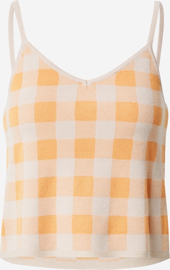 Aware Knitted top 'UDELE' in Orange / White, Item view