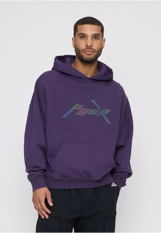 Pegador Sweatshirt 'Carver' in Lila: Vorderseite