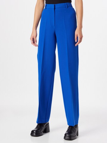 Envii Loose fit Pleated Pants 'SMITH' in Blue: front