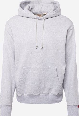 Sweat-shirt 'The Authentic Hoodie' LEVI'S ® en gris : devant