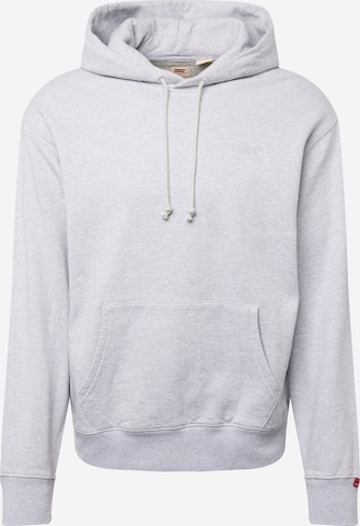 LEVI'S ® Sweatshirt 'The Authentic Hoodie' in Grijs: voorkant