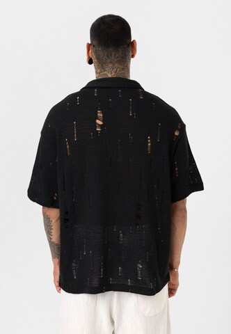 Dandalo Comfort Fit Hemd 'Raymond' in Schwarz