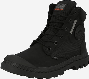Palladium Lace-up boots 'Pampa' in Black: front