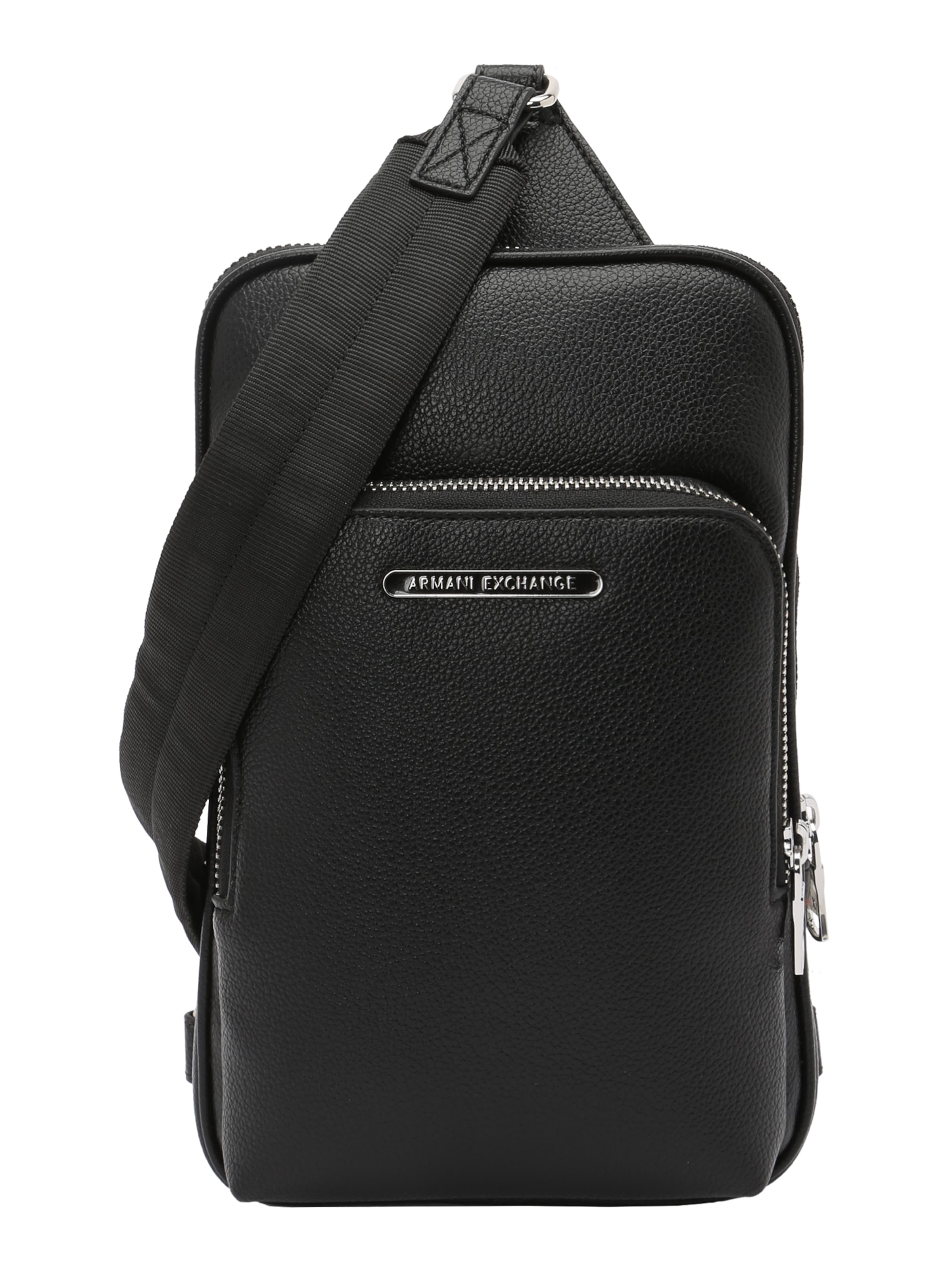 ARMANI EXCHANGE - Riñonera 'OKINAWA' en negro: frente