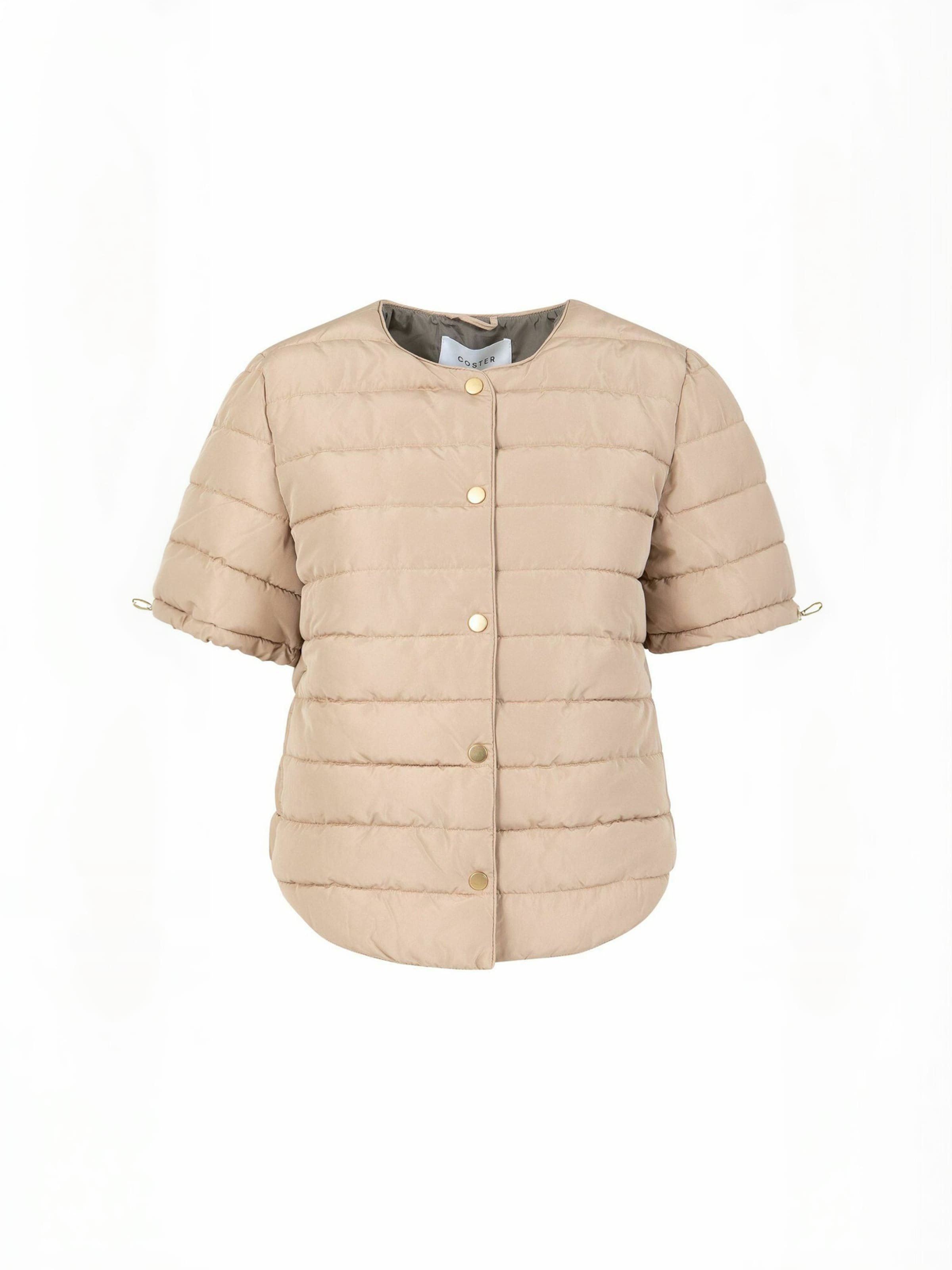 Coster Copenhagen Between-Season Jacket ' Asta ' in Beige: front