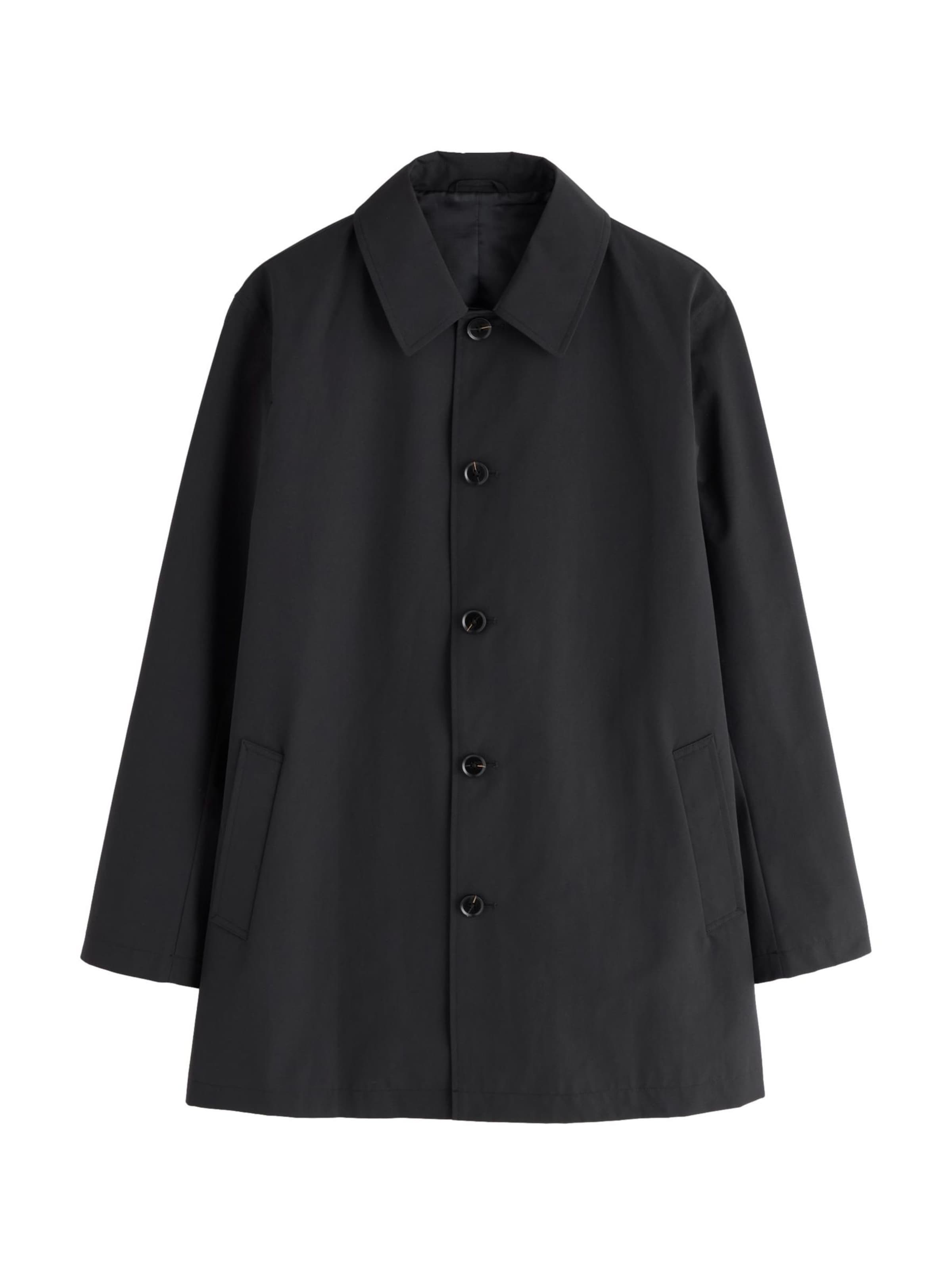 Cappotto di mezza stagione di Next in nero: frontale