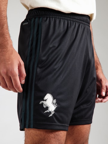 ADIDAS PERFORMANCE Regular Sportbroek 'JUVE' in Zwart