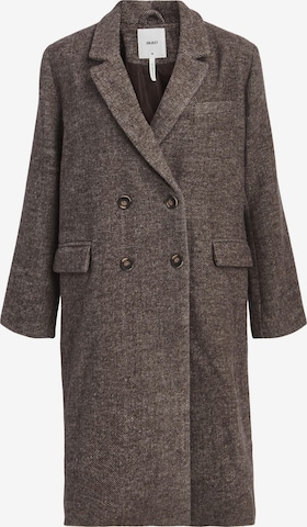 OBJECT Between-Seasons Coat 'BLAZA' in Brown: front