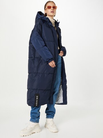 Manteau d’hiver 'ALEXARS' Résumé en bleu