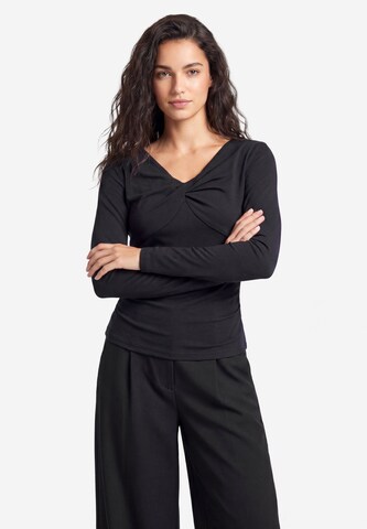 usha BLACK LABEL - Camisa em preto: frente