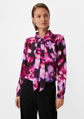 COMMA Blouse in Purple: front