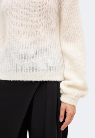 HUGO Sweater 'Siforo' in White