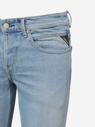 REPLAY Flared Jeans 'Wilibi' in Blau