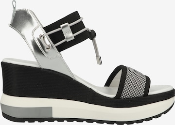 Nero Giardini Strap Sandals in Black