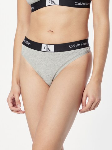 Calvin Klein Underwear Tangice | siva barva: sprednja stran