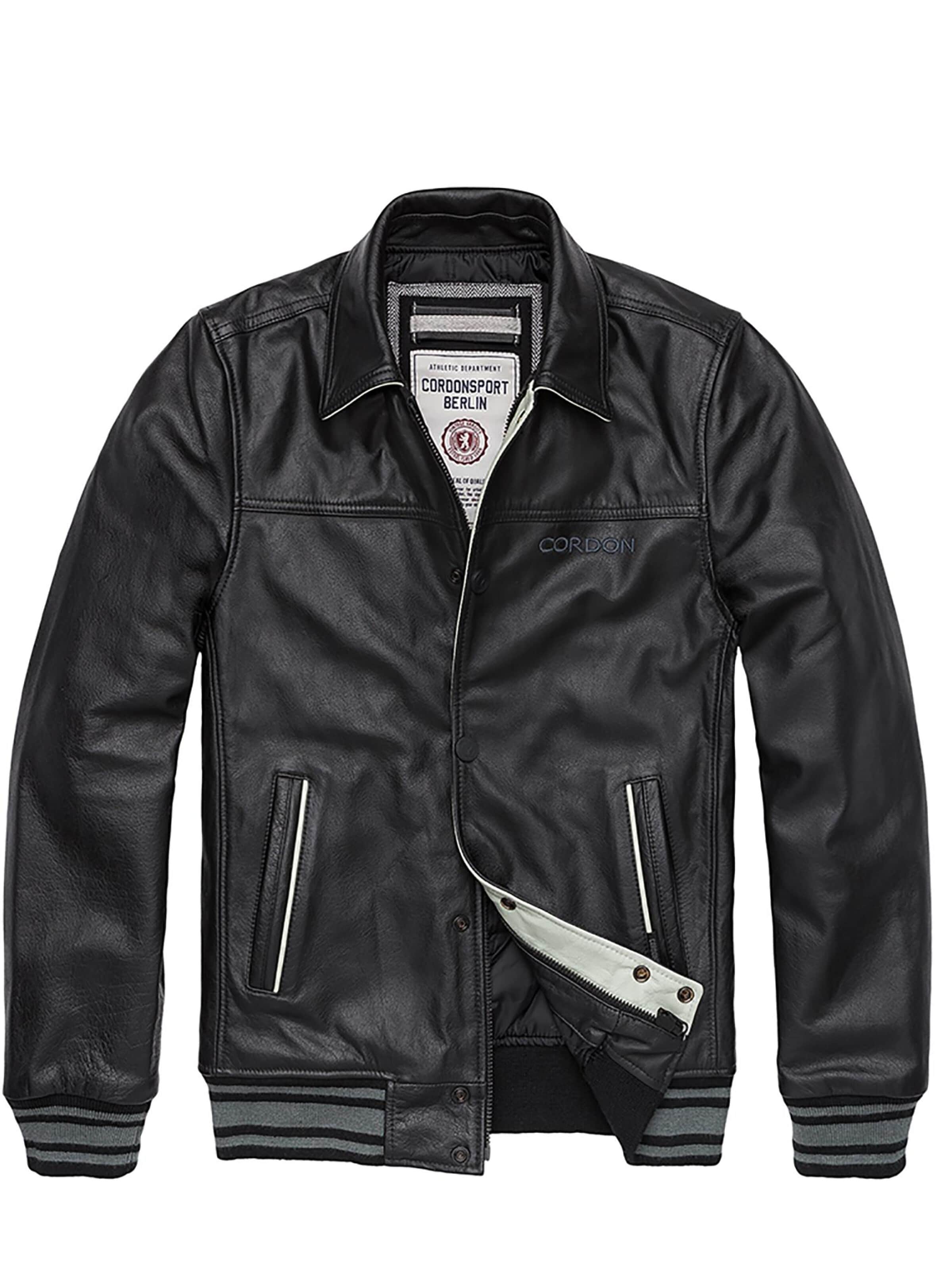 Cordon Sport Winter Jacket 'Havard' in Black: front