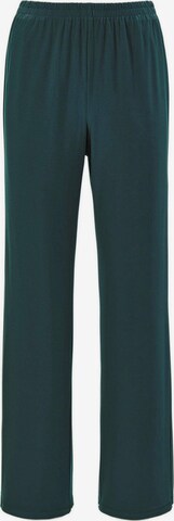 Goldner Loosefit Broek in Groen: voorkant