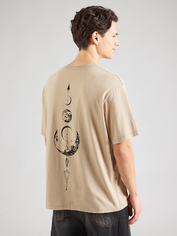 JACK & JONES - Camiseta 'JORBRADLEY KNOWLEDGE' en beige: frente