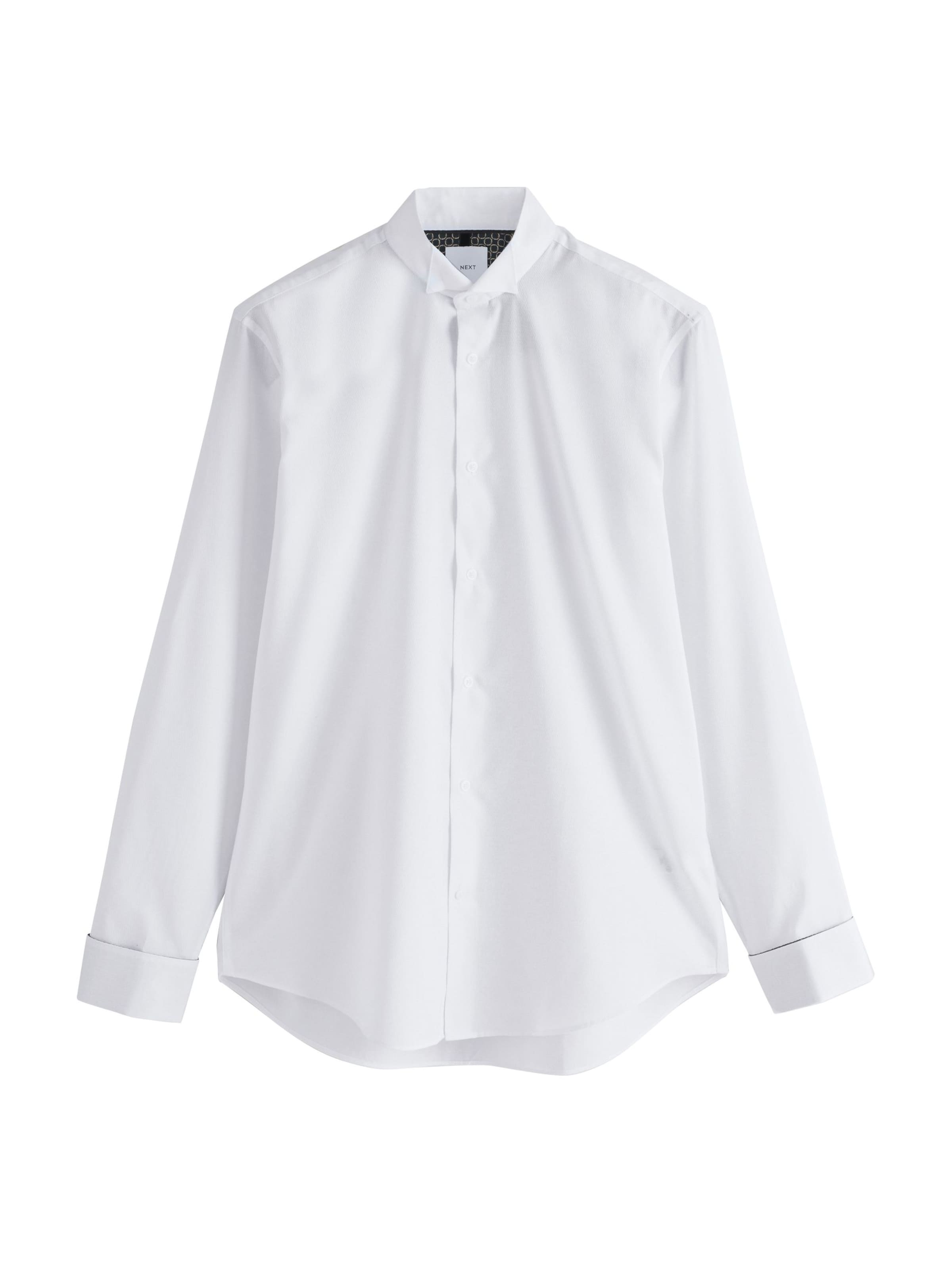 Next Regular fit Πουκάμισο σε λευκό: μπροστά