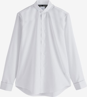 NextRegular Fit Košulja - bijela boja: prednji dio