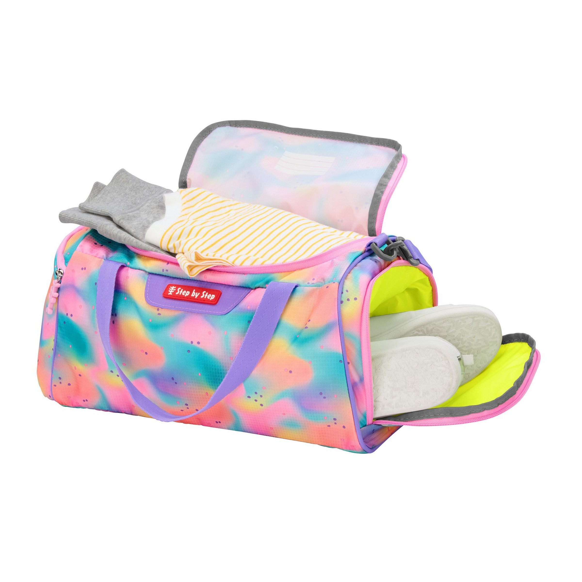 Sac de sport STEP BY STEP en mélange de couleurs