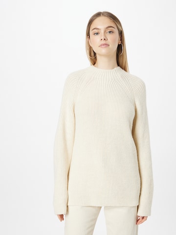 Pull-over 'Stephsa' NA-KD en beige : devant