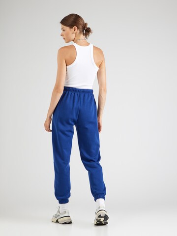 PIECES Tapered Trousers 'PCChilli' in Blue