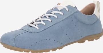 SALAMANDER Låg sneaker i blå: framsida