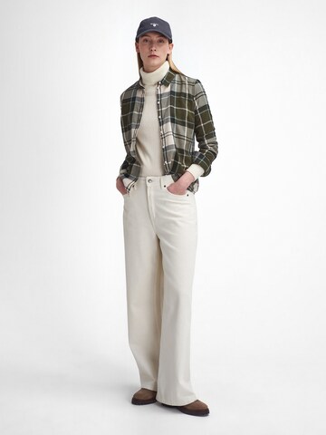 Barbour Bluzka 'Bredon' w kolorze zielony