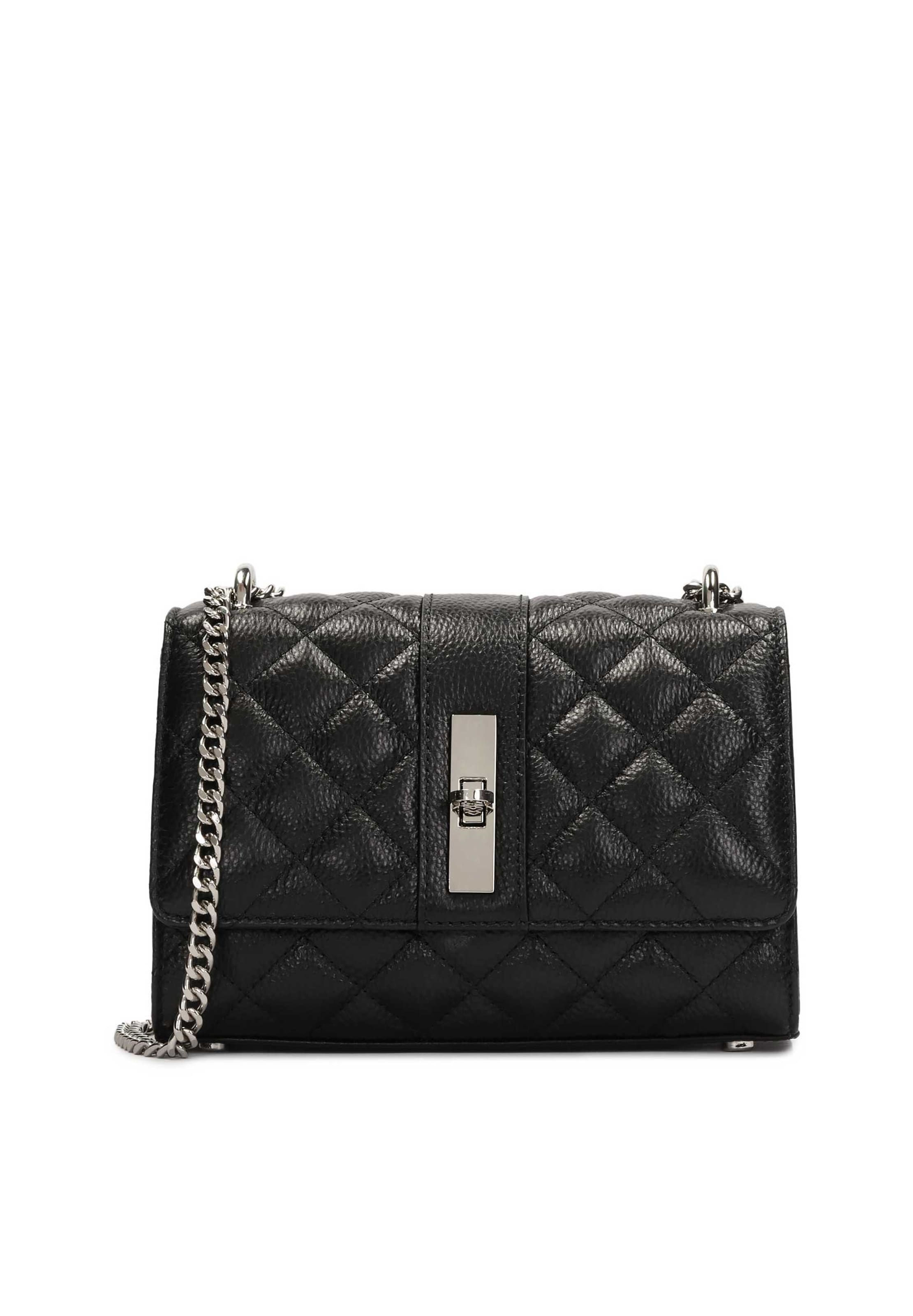 Kazar Skuldertaske i sort: forside