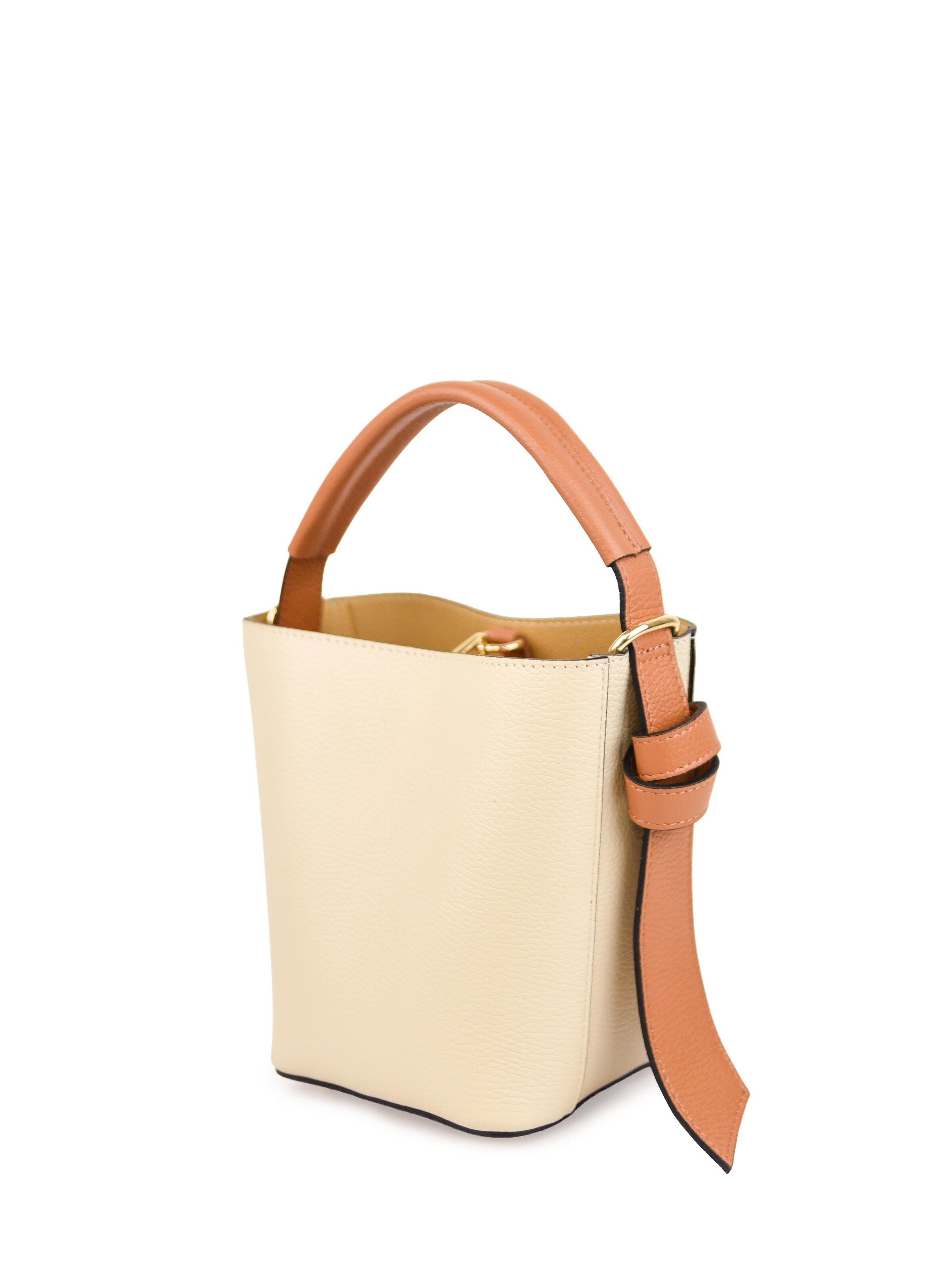 Sacs à main 'La Doppia' SARA BY JG en beige